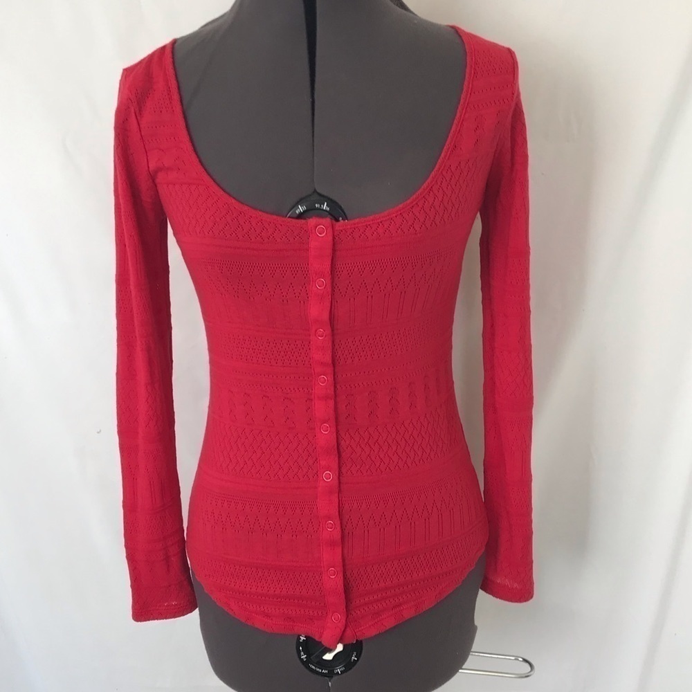 🔴CLEARANCE🔴 Size XS Kimchi Blue Red Long Sleeved Shirt